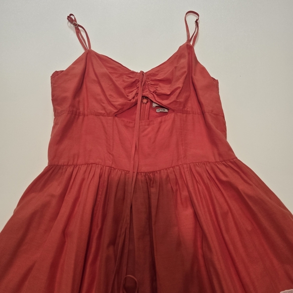 Jason Wu Lace Detail Cotton Dress A-line Sleeveless Sweetheart - Picture 4 of 13